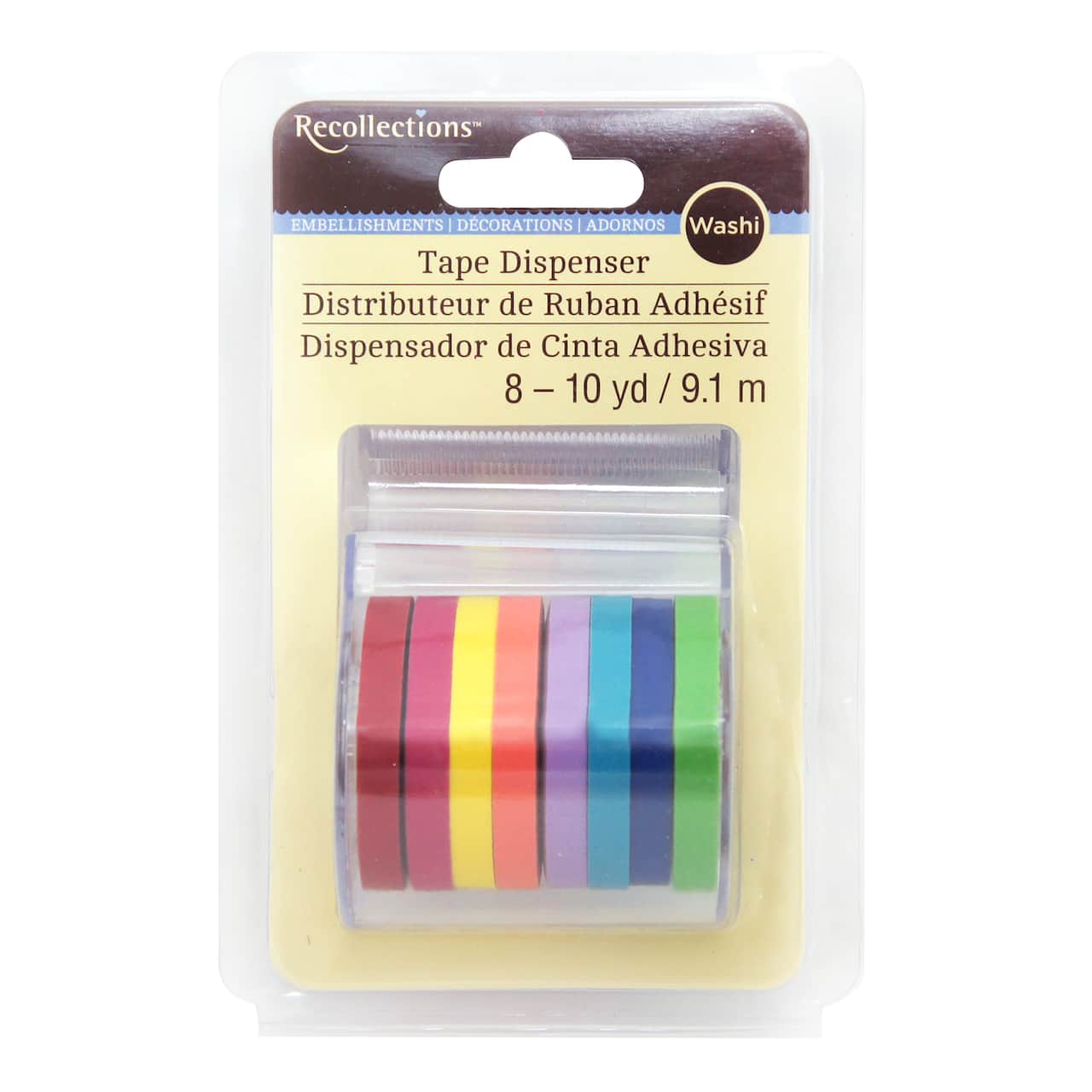 12 Pack: Party Washi Tape Dispenser by Recollections™